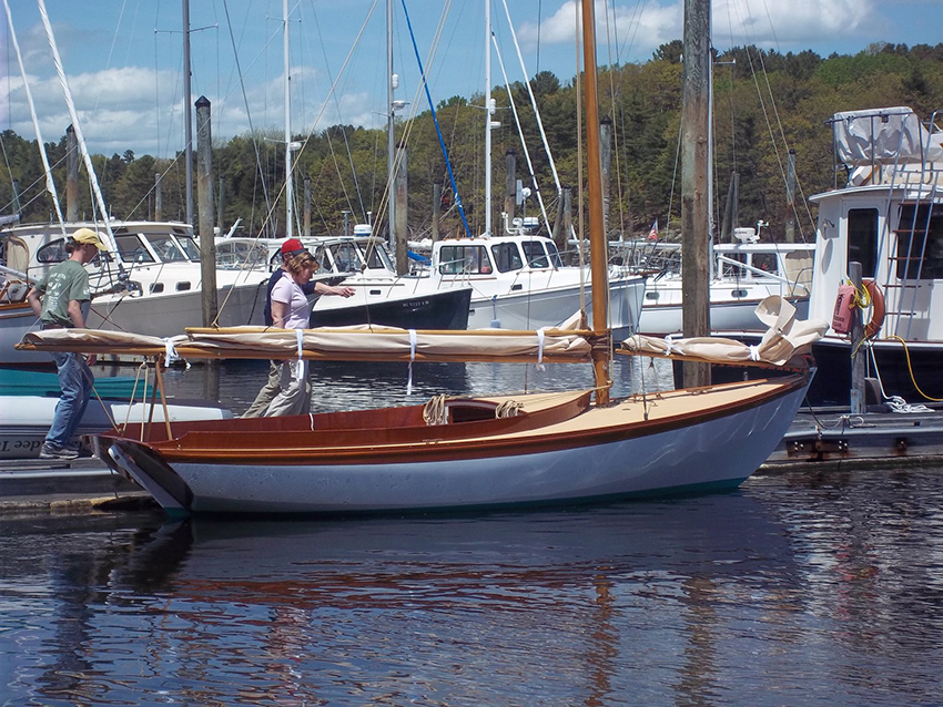 herreshoff fish class sailboat