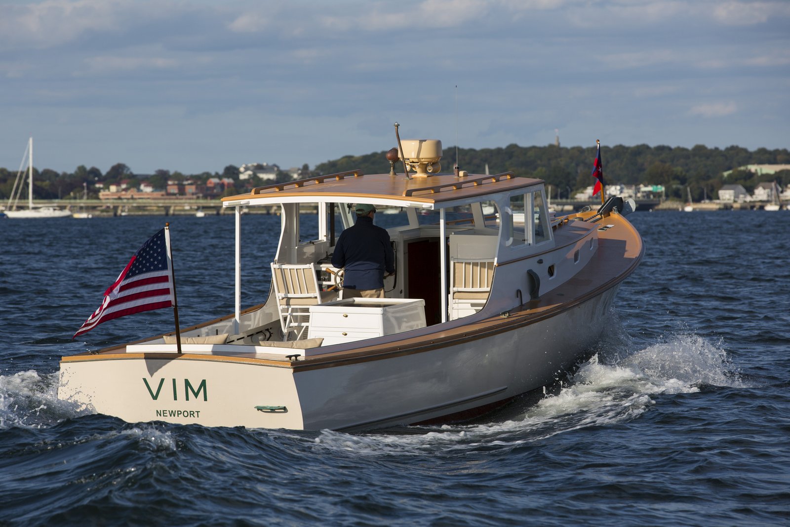 VIM - 1957 Newbert &amp; Wallace Lobster Yacht - Artisan Boatworks