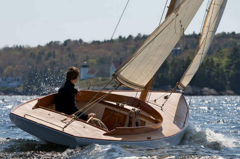handcrafted wooden sailboats