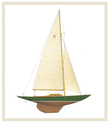 cold molded sailboat