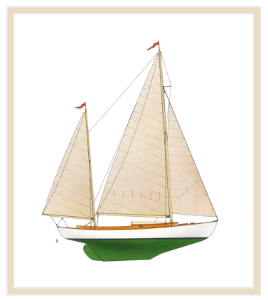rosinante sailboat